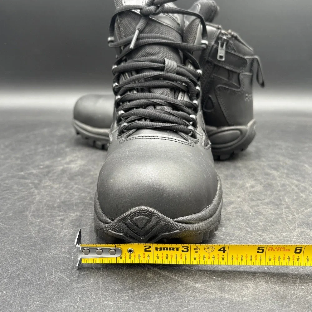 Reebok Work Rapid Response Black Composite Toe Tactical Boots Men 5 Women 7